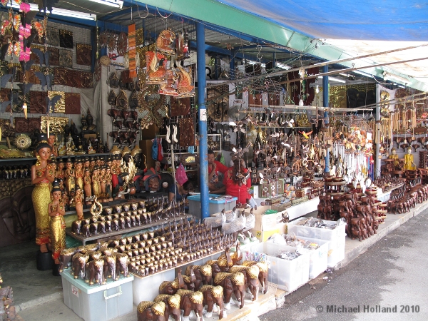 Souvenirs on sale